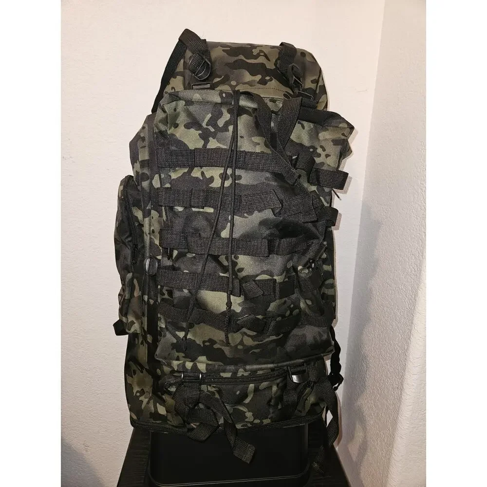 New! 70L Camouflage Hiking Backpack
